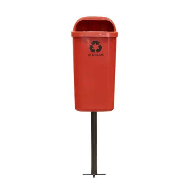 Papelaria Coleta para Postes 50 Litros.