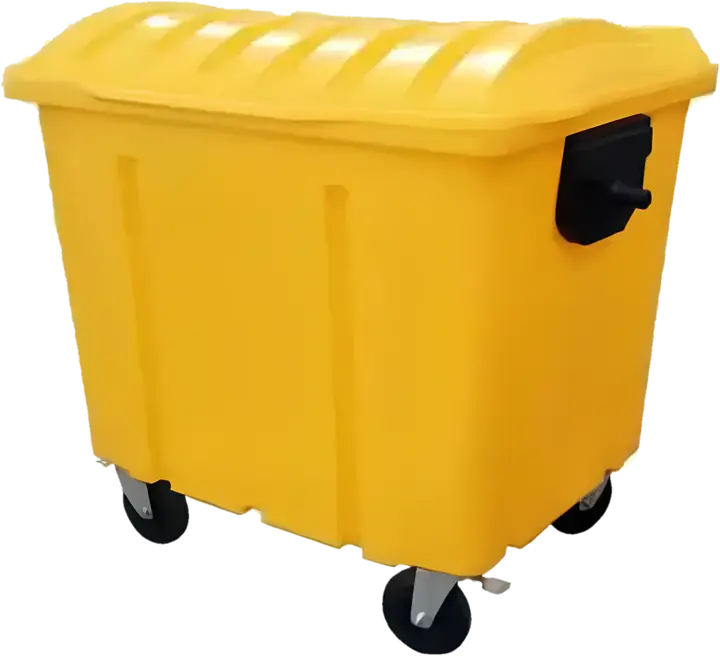 Container de lixo 1000 L, foto real